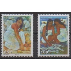 Polynesia - 2008 - Nb 829/830 - Paintings