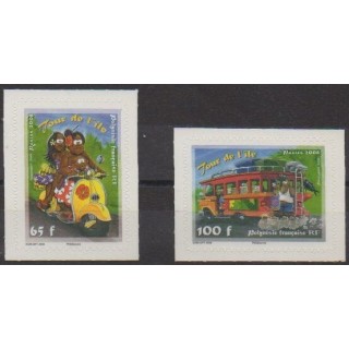 Acheter cette série de timbres de Polynésie de l'année 2008 (No 835/836).