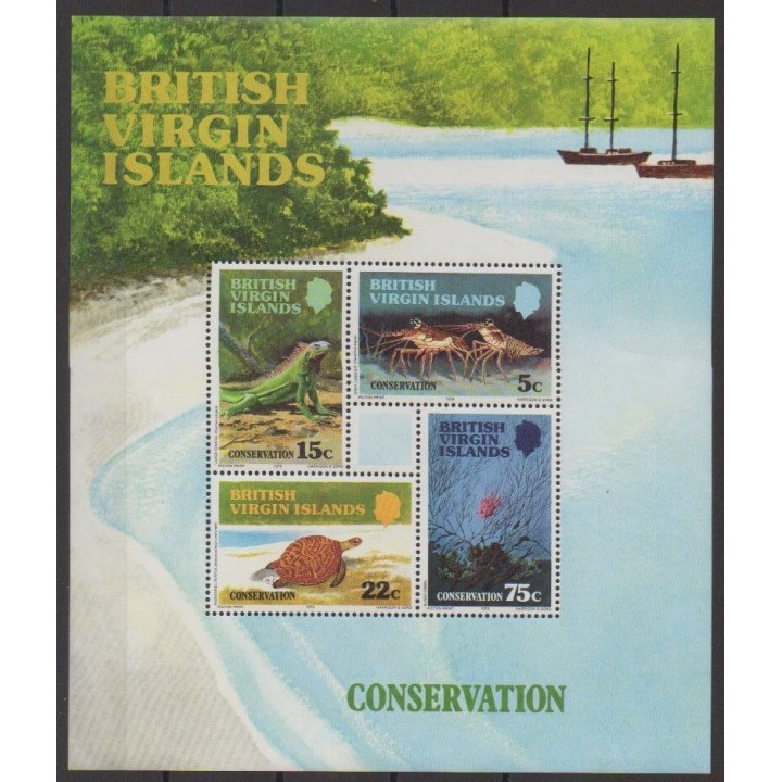 Buy this souvenir sheet  of Virgin Islands of the year 1979 (Nb BF10).