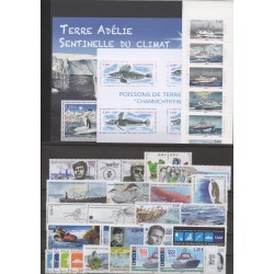 French Southern and Antarctic Territories - Complete year - 2015 - Nb 722/760