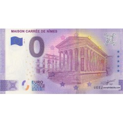 Euro banknote memory - 30 - Maison carrée de Nîmes - 2021-2 - Anniversary