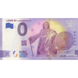 Billet souvenir - 63 - Louis XV - 2022-15 - Anniversaire