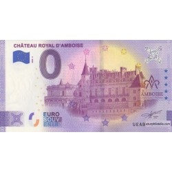 Billet souvenir - 37 - Château royal d'Amboise - 2022-3