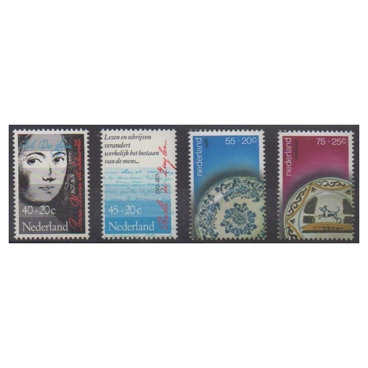 Acheter cette série de timbres des Pays-Bas de l'année 1978 (No 1086/1087).
