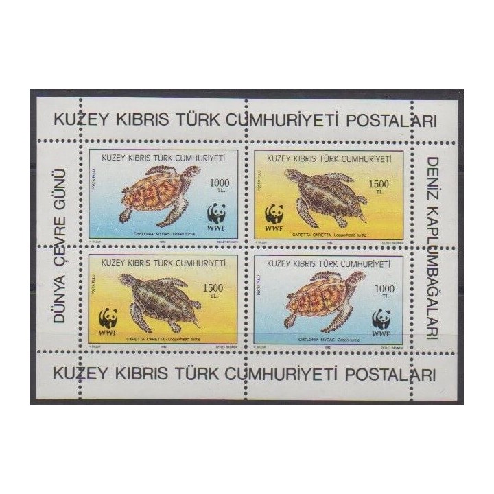 Acheter ce bloc-feuillet de Turquie (Chypre du nord) de l'année 1992 (No BF11).