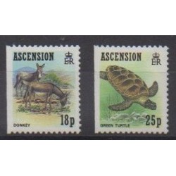 Ascension - 1989 - No 496/497 - Animaux