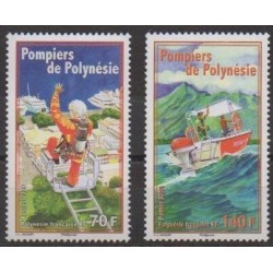 Polynesia - 2009 - Nb 863/864 - Firemen
