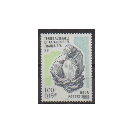 TAAF - 2000 - No 278 - Minéraux - Pierres précieuses