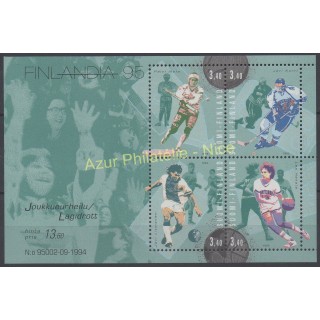 Timbres - Thème sports divers - Finlande - 1995 - No BF 15