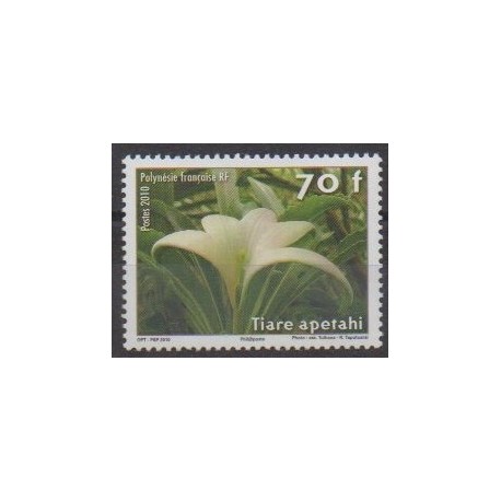Polynesia - 2010 - Nb 904 - Flowers