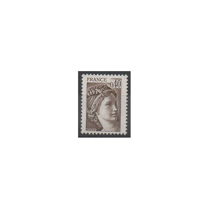 Timbres  - France - Variétés - 1981 - No 2118a
