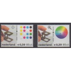 Netherlands - 2001 - Nb 1855A/1855B