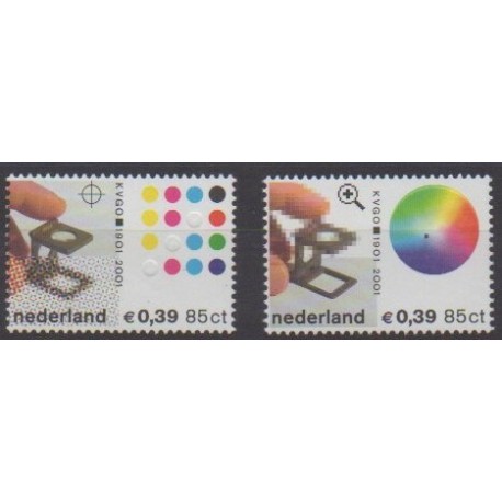 Pays-Bas - 2001 - No 1855A/1855B