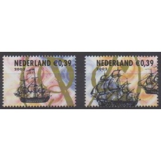 Buy this set of stamps of Netherlands of the year 2002 (Nb 1954/1955).