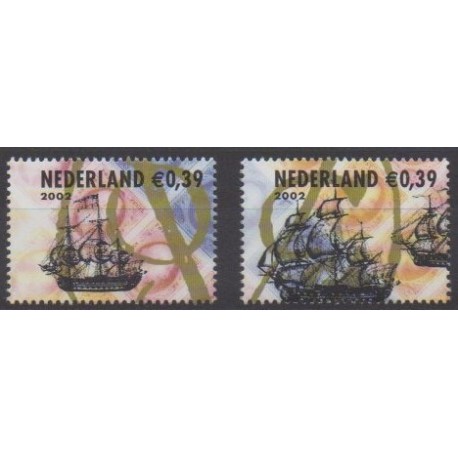 Netherlands - 2002 - Nb 1954/1955 - Boats