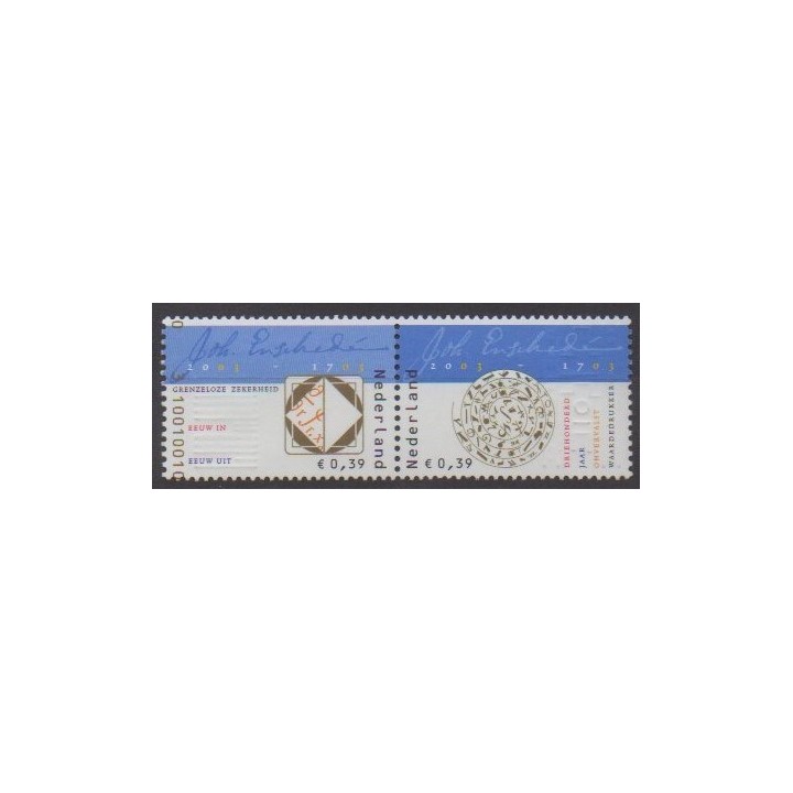 Acheter cette série de timbres des Pays-Bas de l'année 2003 (No 2020/2021).