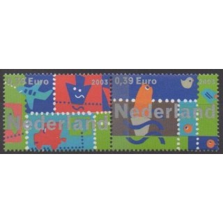 Buy this set of stamps of Netherlands of the year 2003 (Nb 2058/2059).