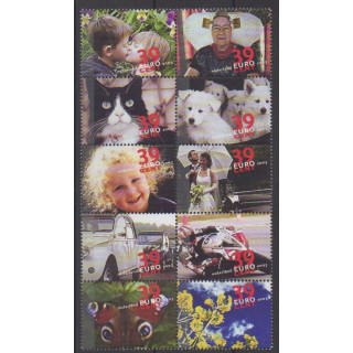 Buy this set of stamps of Netherlands of the year 2003 (Nb 2063/2072).