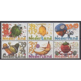Acheter cette série de timbres des Pays-Bas de l'année 2004 (No 2172/2177).