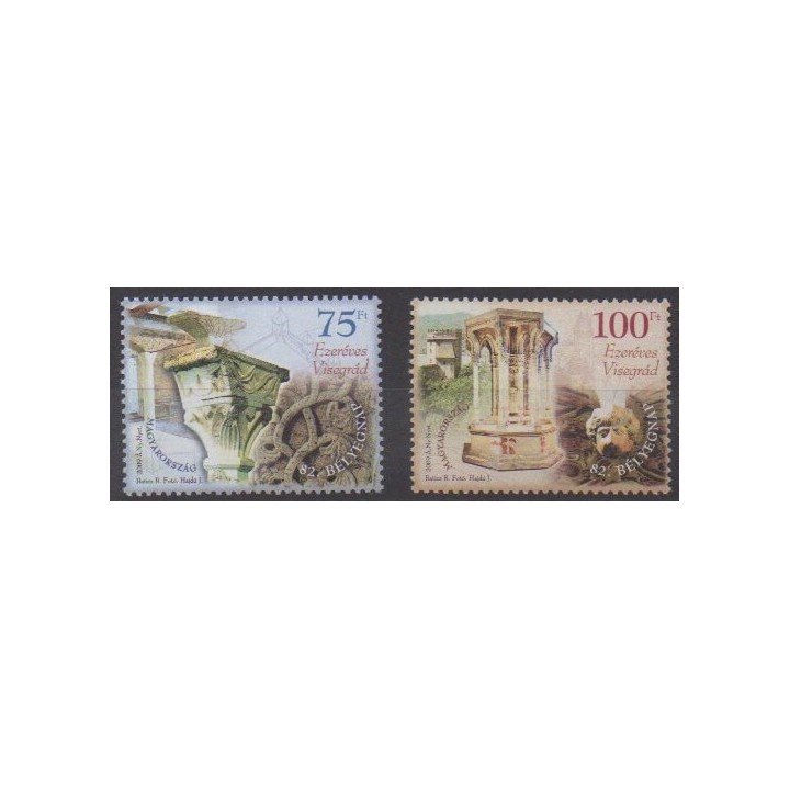 Acheter cette série de timbres de Hongrie de l'année 2009 (No 4333/4334).