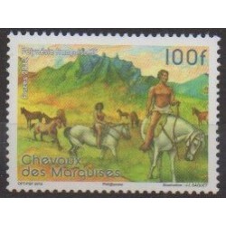 Polynesia - 2012 - Nb 1008 - Horses
