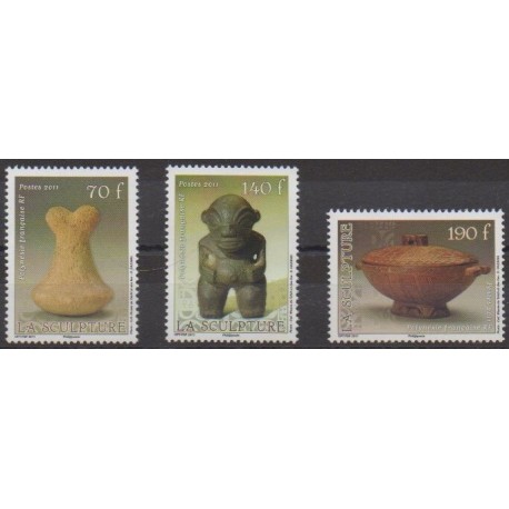Polynésie - 2011 - No 953/955 - Art