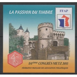 France - FFAP Sheets - 2011 - Nb FFAP 5 - Monuments