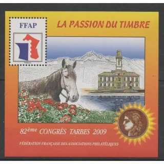 Timbres  - France - Feuillets FFAP - 2009 - No FFAP 3