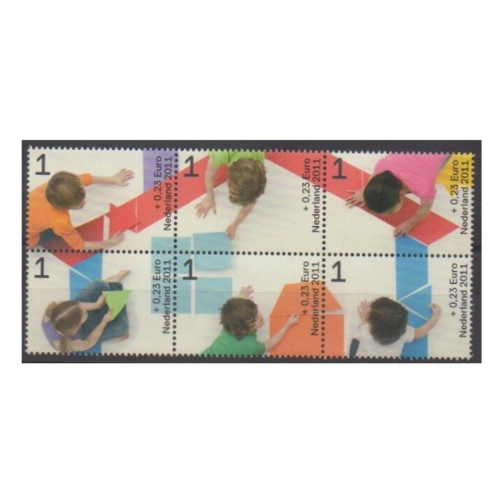 Acheter cette série de timbres des Pays-Bas de l'année 2011 (No 2851/2856).