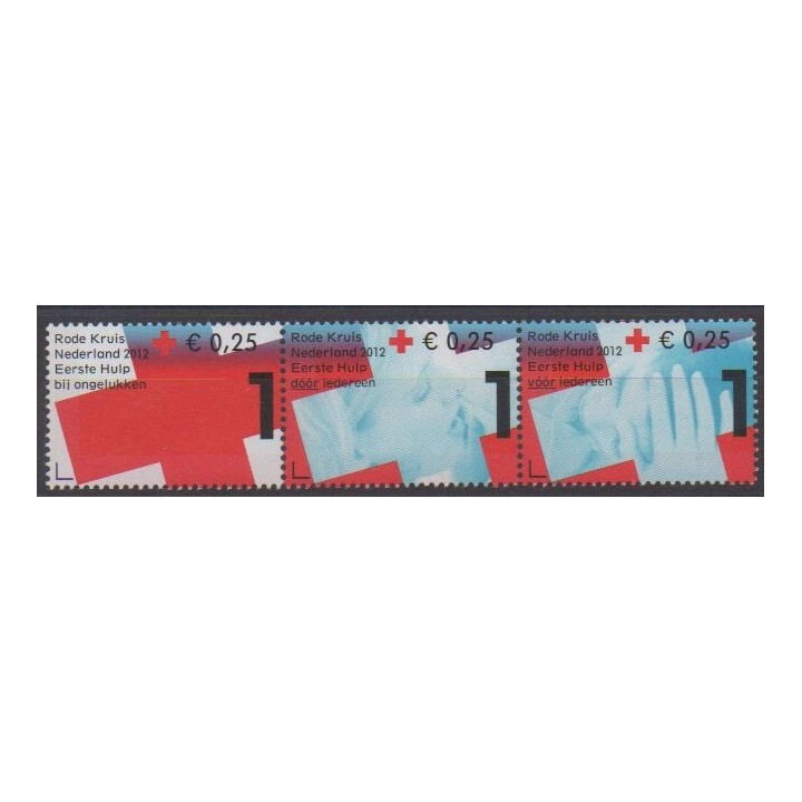 Buy this set of stamps of Netherlands of the year 2012 (Nb 2869/2871).