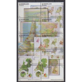 Buy this set of stamps of Netherlands of the year 2012 (Nb 2907/2916).