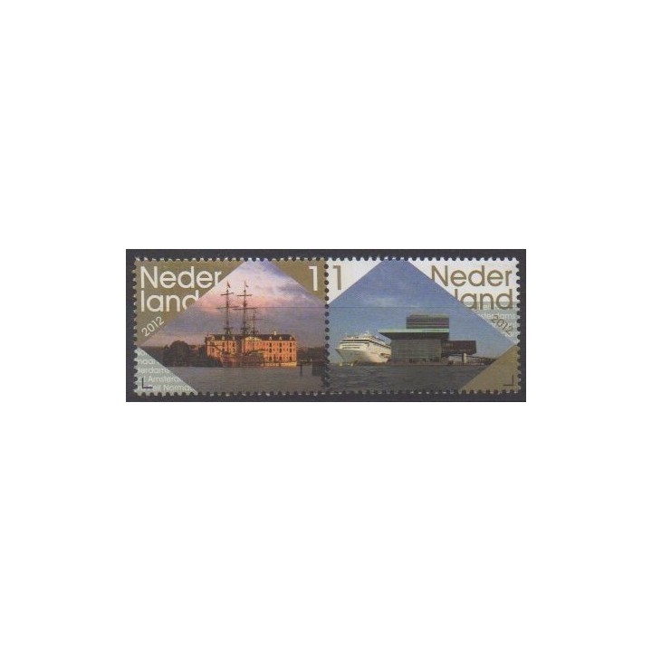 Buy this set of stamps of Netherlands of the year 2012 (Nb 2881/2882).