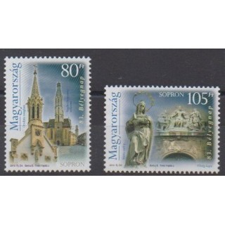 Buy this set of stamps of Hungary of the year 2010 (Nb 4402/4403).