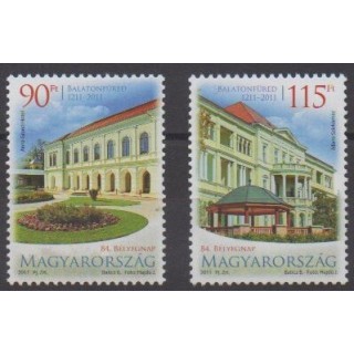 Acheter cette série de timbres de Hongrie de l'année 2011 (No 4441/4442).