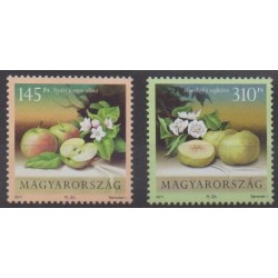 Hongrie - 2011 - No 4451/4452 - Fruits ou légumes