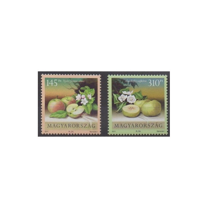 Buy this set of stamps of Hungary of the year 2011 (Nb 4451/4452).