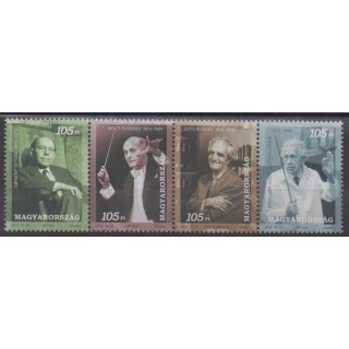 Acheter cette série de timbres de Hongrie de l'année 2012 (No 4494/4497).
