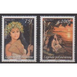 Polynésie - 2013 - No 1017/1018
