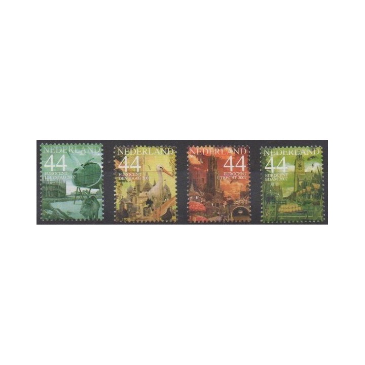 Acheter cette série de timbres des Pays-Bas de l'année 2007 (No 2438/2439 - 2445/2446).