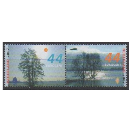 Netherlands - 2007 - Nb 2453/2454 - Trees