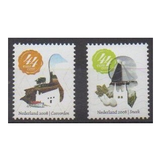 Acheter cette série de timbres des Pays-Bas de l'année 2008 (No 2494/2495).