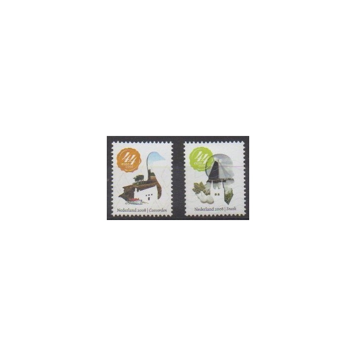 Buy this set of stamps of Netherlands of the year 2008 (Nb 2494/2495).