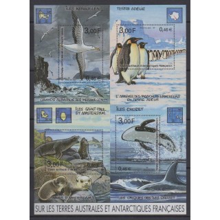 Acheter ce bloc-feuillet des Terres Australes et Antarctiques Françaises de l'année 2001 (No BF5).