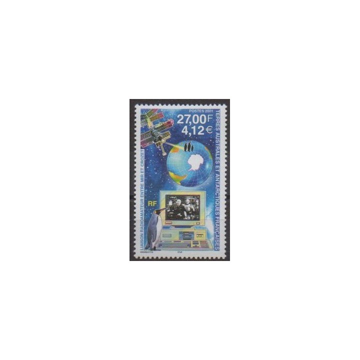 Acheter ce timbre des Terres Australes et Antarctiques Françaises de l'année 2001 (No 295).