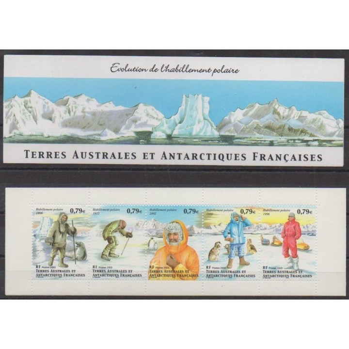 Acheter ce carnet des Terres Australes et Antarctiques Françaises de l'année 2003 (No C352).