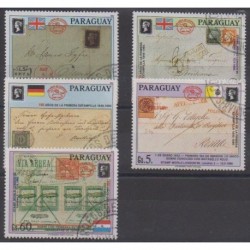 Paraguay - 1990 - No 2511/2515 - Philatélie - Oblitérés