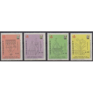 Acheter cette série de timbres du Paraguay de l'année 1991 (No 2563/2566).
