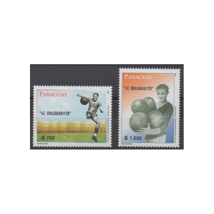 Acheter cette série de timbres du Paraguay de l'année 2009 (No 3030/3031).