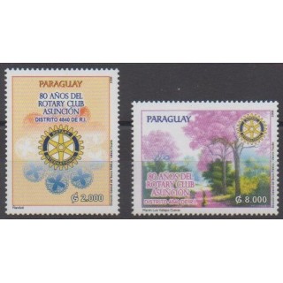 Buy this set of stamps of Paraguay of the year 2008 (Nb 3004/3005).