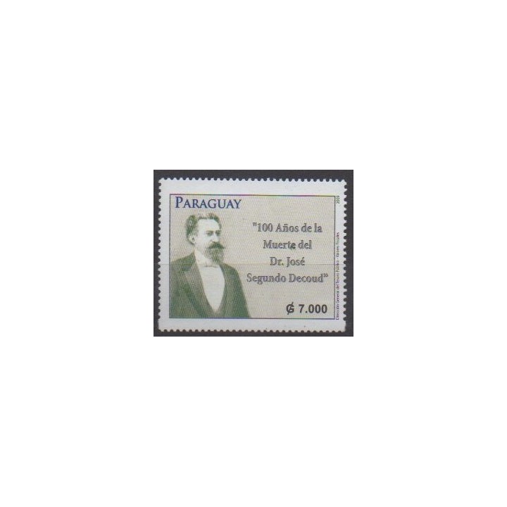 Buy this stamp of Paraguay of the year 2009 (Nb 3027).